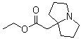 Tetrahydro-1h-pyrrolizine-7a(5h)-acetic acid ethyl ester Structure,88069-56-1Structure