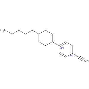 4-(Trans-4-pentylcyclohexane)ethynylbenzene Structure,88074-72-0Structure