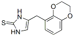 2H-imidazole-2-thione,4-[(2,3-dihydro-1,4-benzodioxin-5-yl)methyl]-1,3-dihydro- Structure,880782-49-0Structure