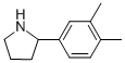 2-(3,4-Dimethylphenyl)pyrrolidine Structure,881040-12-6Structure