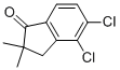 4,5-Dichloro-2,3-dihydro-2,2-dimethyl-1h-inden-1-one Structure,881189-86-2Structure