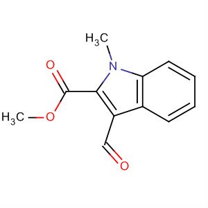 1H-indole-2-carboxylic acid,3-formyl-1-methyl-,methyl ester Structure,88129-40-2Structure