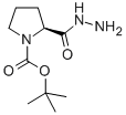 (S)-tert-butyl 2-(hydrazinecarbonyl)pyrrolidine-1-carboxylate Structure,881310-04-9Structure