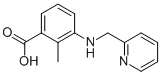 2-Methyl-3-((pyridin-2-ylmethyl)amino)benzoic acid Structure,881445-78-9Structure