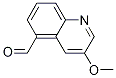 3-Methoxyquinoline-5-carbaldehyde Structure,881656-52-6Structure