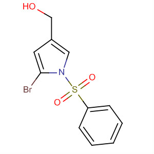 [5-Bromo-1-(phenylsulfonyl)-1h-pyrrol-3-yl]methanol Structure,881673-81-0Structure