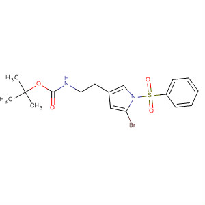 Tert-butyl {[5-bromo-1-(phenylsulfonyl)-1h-pyrrol-3-yl]-methyl}methylcarbamate Structure,881673-84-3Structure