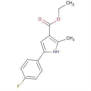 Ethyl 5-(4-fluorophenyl)-2-methyl-1h-pyrrole-3-carboxylate Structure,881674-04-0Structure