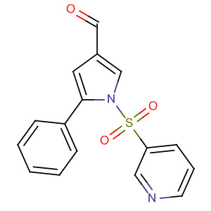 5-Phenyl-1-(pyridin-3-ylsulfonyl)-1h-pyrrole-3-carbaldehyde Structure,881676-90-0Structure