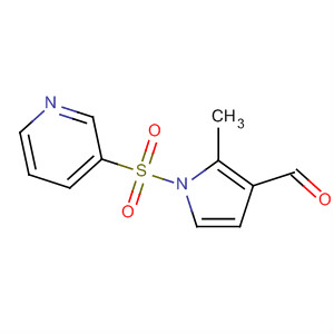 2-Methyl-1-(pyridin-3-ylsulfonyl)-1h-pyrrole-3-carbaldehyde Structure,881677-52-7Structure