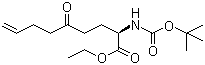 (2S)-2-[[(tert-butoxy)carbonyl]amino]-5-oxo-8-nonenoic acid ethyl ester Structure,881683-80-3Structure