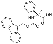 (S)-2-(((9h-fluoren-9-yl)methoxy)carbonylamino)-2-phenylpropanoic acid Structure,881921-11-5Structure