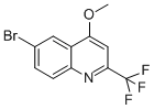 6-Bromo-4-methoxy-2-(trifluoromethyl)quinoline Structure,882292-61-7Structure