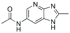 Acetamide,n-(2-methyl-1h-imidazo[4,5-b]pyridin-6-yl)- (9ci) Structure,882400-87-5Structure