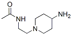 Acetamide,n-[2-(4-amino-1-piperidinyl)ethyl]- Structure,882562-55-2Structure