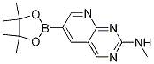 N-methyl-6-(4,4,5,5-tetramethyl-1,3,2-dioxaborolan-2-yl)-pyrido[2,3-d]pyrimidin-2-amine Structure,882670-91-9Structure