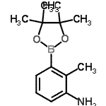 3-Amino-2-methylphenylboronic acid,pinacol ester Structure,882678-96-8Structure