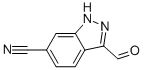 6-Cyano-(1h)indazole-3-carbaldehyde Structure,882803-60-3Structure