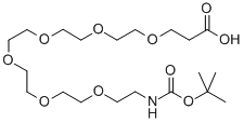 Boc-NH-(PEG)6-Propionic acid Structure,882847-13-4Structure