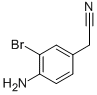 (4-Amino-3-bromo-phenyl)-acetonitrile Structure,882855-96-1Structure