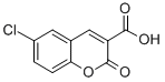 6-Chloro-2-oxo-2h-1-benzopyran-3-carboxylic acid Structure,883-92-1Structure