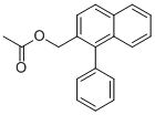 Acetic acid 1-phenyl-naphthalen-2-ylmethyl ester Structure,883221-24-7Structure