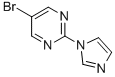 5-Bromo-2-(1h-imidazol-1-yl)pyrimidine Structure,883230-68-0Structure