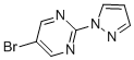 5-Bromo-2-pyrazol-1-yl-pyrimidine Structure,883230-94-2Structure