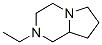 Pyrrolo[1,2-a]pyrazine, 2-ethyloctahydro- (9ci) Structure,88327-66-6Structure