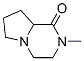 Pyrrolo[1,2-a]pyrazin-1(2h)-one, hexahydro-2-methyl- (9ci) Structure,88327-86-0Structure