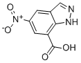 5-Nitro-1H-indazole-7-carboxylic acid Structure,883290-89-9Structure