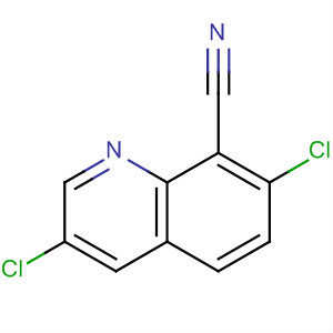 3,7-Dichloro-8-quinolinecarbonitrile Structure,88347-01-7Structure