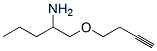 2-Pentanamine,1-(3-butynyloxy)- (9ci) Structure,883516-71-0Structure