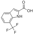 7-(Trifluoromethyl)-1H-indole-2-carboxylic acid Structure,883541-39-7Structure