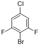 4-Bromo-1-chloro-3,5-difluorobenzene Structure,883546-16-5Structure