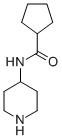 Cyclopentanecarboxylic acid piperidin-4-ylamide Structure,883548-75-2Structure