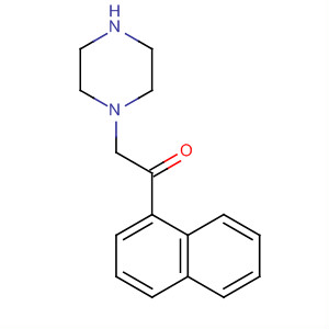 1-(Naphthalen-1-yl)-2-(piperazin-1-yl)ethanone Structure,88372-35-4Structure