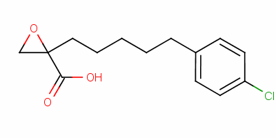 Clomoxir Structure,88431-47-4Structure