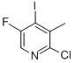 2-Chloro-5-fluoro-4-iodo-3-picoline Structure,884494-50-2Structure