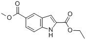 Indole-2,5-dicarboxylicacid2-ethylester5-methylester Structure,884494-66-0Structure