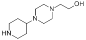 2-(4-Piperidin-4-ylpiperazin-1-yl)ethanol Structure,884497-64-7Structure