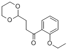 3-(1,3-Dioxan-2-yl)-2-ethoxypropiophenone Structure,884504-33-0Structure