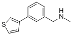 N-methyl-n-(3-thien-3-ylbenzyl)amine Structure,884507-27-1Structure