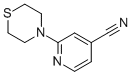 2-Thiomorpholinoisonicotinonitrile Structure,884507-30-6Structure