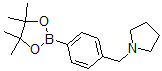 1-[4-(4,4,5,5-Tetramethyl-1,3,2-dioxaborolan-2-yl)benzyl]pyrrolidine Structure,884507-39-5Structure
