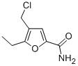 4-(Chloromethyl)-5-ethyl-2-furamide Structure,884588-32-3Structure