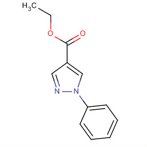 1-Phenyl-1h-pyrazole-4-carboxylic acid ethyl ester Structure,885-94-9Structure