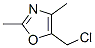 5-(Chloromethyl)-2,4-dimethyloxazole Structure,885061-06-3Structure