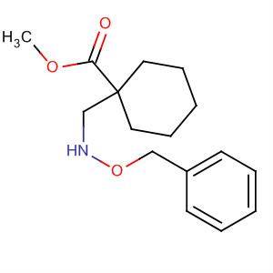 Methyl 1-((benzyloxyamino)methyl)cyclohexanecarboxylate Structure,88517-42-4Structure