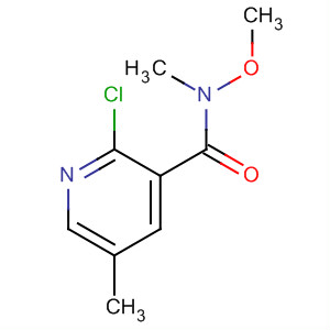 5-Bromo-2-chloro-n-methoxy-n-methylnicotinamide Structure,885223-63-2Structure